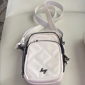 NWOT Lug Skeeter Mini Bridge Satin Luxe VL Convertible Crossbody Bag